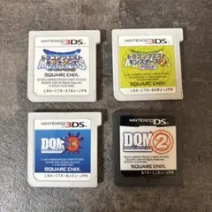 ドラゴンクエストモンスターズ 3dsソフト4個入 ジョーカー テリー イルとルカ