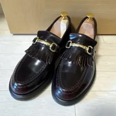 Church's スタッズローファー バーガンディ UK8.5 - メルカリ