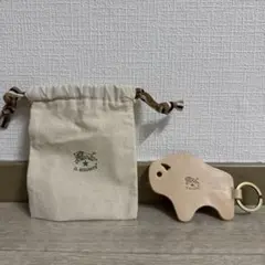 IL BISONTE バイソン形状キーホルダー