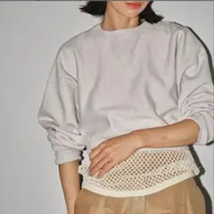 todayful クロップドスウェットプルオーバーのサムネイル
