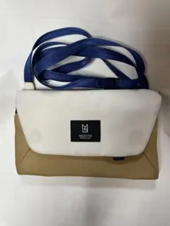 MILESTO ショルダーバッグ ホワイト ベージュ travelbag