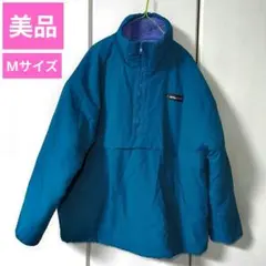 リバーシブル ハーフジップ ナイロン ボア　オーバーサイズ ブルゾン