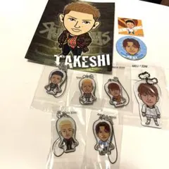 LDH GENERATION POPカード　缶バッチ　クリアチャーム　9点セット