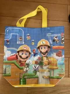 スーパーマリオメーカー2 ビニールバッグ　未使用品