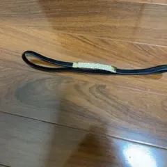 ストーン装飾付きブラックベルト