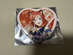 西木野真姫　ハート缶バッジ　ラブライブ　ラブカ　GIGO　μ's