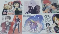 コミックス購入特典　色紙風イラストカード