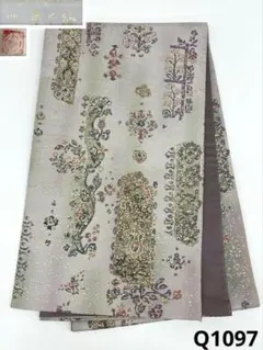 川島織物 本袋帯 正絹 六通 ピンクアーモンド台 Q1198 - メルカリ