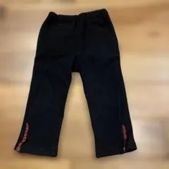 ファミリア　9部丈パンツ　黒　90