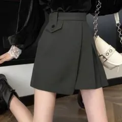 SHEIN SHEIN Honeyspot スカート ソリッド グレー S