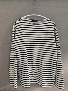 フランス製 SAINT JAMES ボーダー カットソー ロンT ボートネック