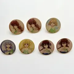 22/7 キャラクター　ピンバッジ　7点セット