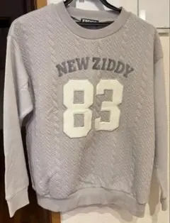 これからの季節に！NEW ZIDDY トレーナー 83ライトパープル