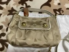 COACH シグネチャー ショルダーバッグ 2way