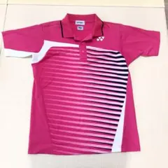 YONEX ヨネックス ピンク　ユニフォーム　ポロシャツ　ゲームTシャツ