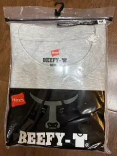 Hanes BEEFY-T ロングスリーブTシャツ Ｍサイズグレー　正規品