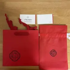 SHISEIDO ショップ袋 プレゼント袋 メッセージカードセットのサムネイル