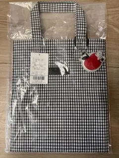 新品 ファミリア トートバッグ ギンガムチェック