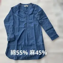 H&M L.O.G.G.（エイチアンドエム） デニムシャツワンピースのサムネイル