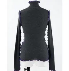 ENFOLD MELLOW RIB LONG-SLEEVES T-SH