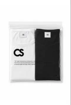 CS クルーネック Tシャツ ホワイト