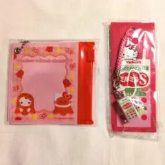 サンリオ　キティちゃん　ストラップ　ミニポーチチャーム
