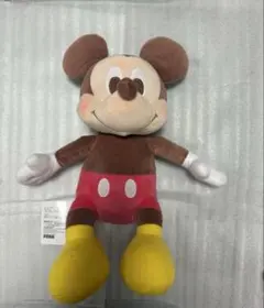 新品タグつき！ミッキーマウス　赤いほっぺ　Lぬいぐるみ！