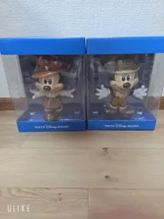東京ディズニーランド　ミッキー、ミニーフィギュア 2体セット