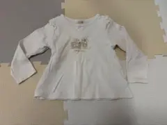 petit main 長袖　100cm ホワイト