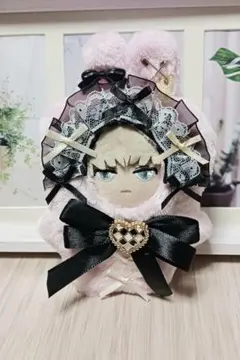 たっぷりリボンが可愛い☆うさ耳　ぬい服　着ぐるみ　ちびぬい　にじぱぺっと　推し活