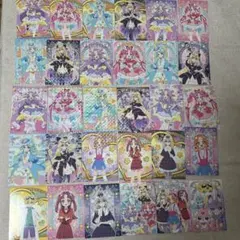名探偵プリキュアキャラクターのキラキラトレーディングカード　コンプセット