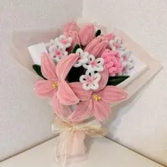 ほんのり香るフラワーモールブーケ