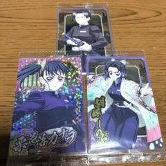 鬼滅の刃　ウエハース10　スーパーレア　栗花落カナヲ　胡蝶しのぶ　村田