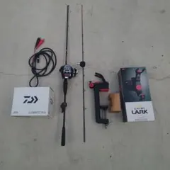 Daiwa Leobritz 200J 電動リール ロッド ラーク セットのサムネイル