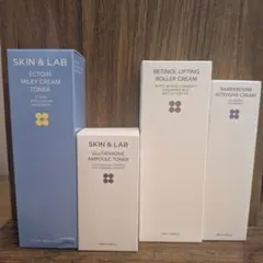 ★新品★SKIN&LAB トナー クリーム スキンケア 4点セット