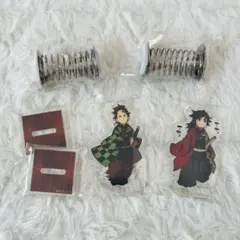 鬼滅の刃 冨岡義勇 竈門炭治郎 てちてちスタンド アクリルスタンド バネつき