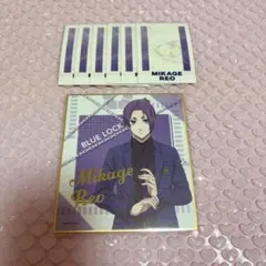 ブルーロック ブルーロック展 ブルロ展 御影玲王 ぱしゃこれ 線画 6枚 色紙