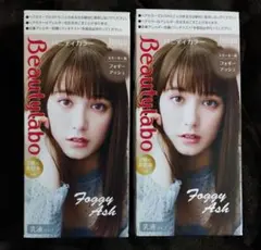 Beautylabo Foggy Ash 2剤式ヘアカラー