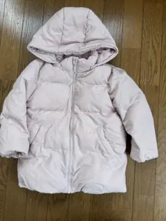 UNIQLO ダウンコート 100cm 淡いピンク　中綿