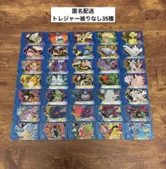 【匿名配送】ポケモンフレンダ　各弾のトレジャー35種