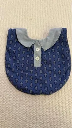 美品✨SOULEIADO（ソレイアード）ネイビー花柄スタイ