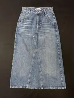 ZARA DENIM デニムロングスカート