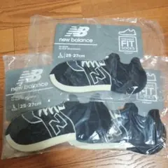 new balance スニーカーソックス 25-27cm ネイビー　3足セット