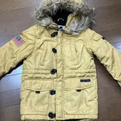 ZARA BOYS フード付き中綿コート 116cm