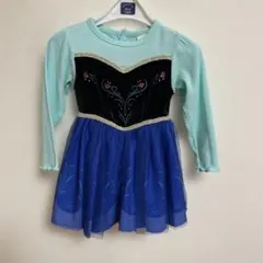 ディズニー　アナと雪の女王 アナ ワンピース サイズ90