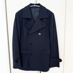 JOSEPH HOMME ネイビー ダブルブレスト ピーコート 46サイズ 美品のサムネイル