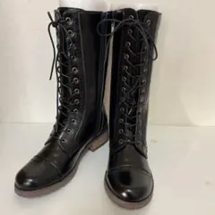 ピンクハウスレースアップブーツ