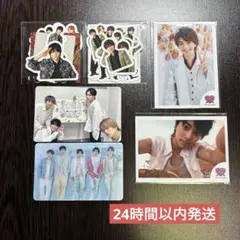 【即日発送】佐藤勝利　SexyZone ステッカー　ミニフォト　フォトカード
