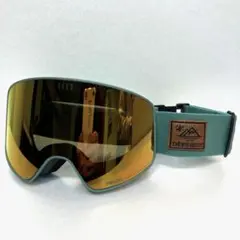 DEES スノーゴーグル ミラーゴールド　スキー