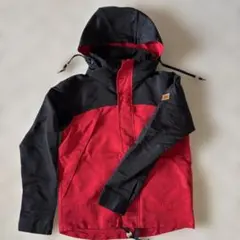 8eight フード付きマウンテンパーカー M 赤・黒